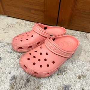 Pink Crocs